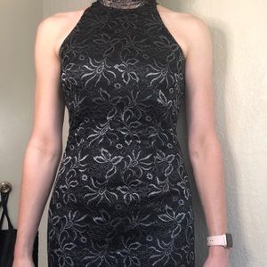 Beautiful black BCBG cocktail dress, size 4